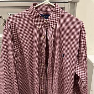 Performance casual button down Ralph Lauren large tall